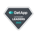 GetApp Badge - Dental Software Category Leaders 2023
